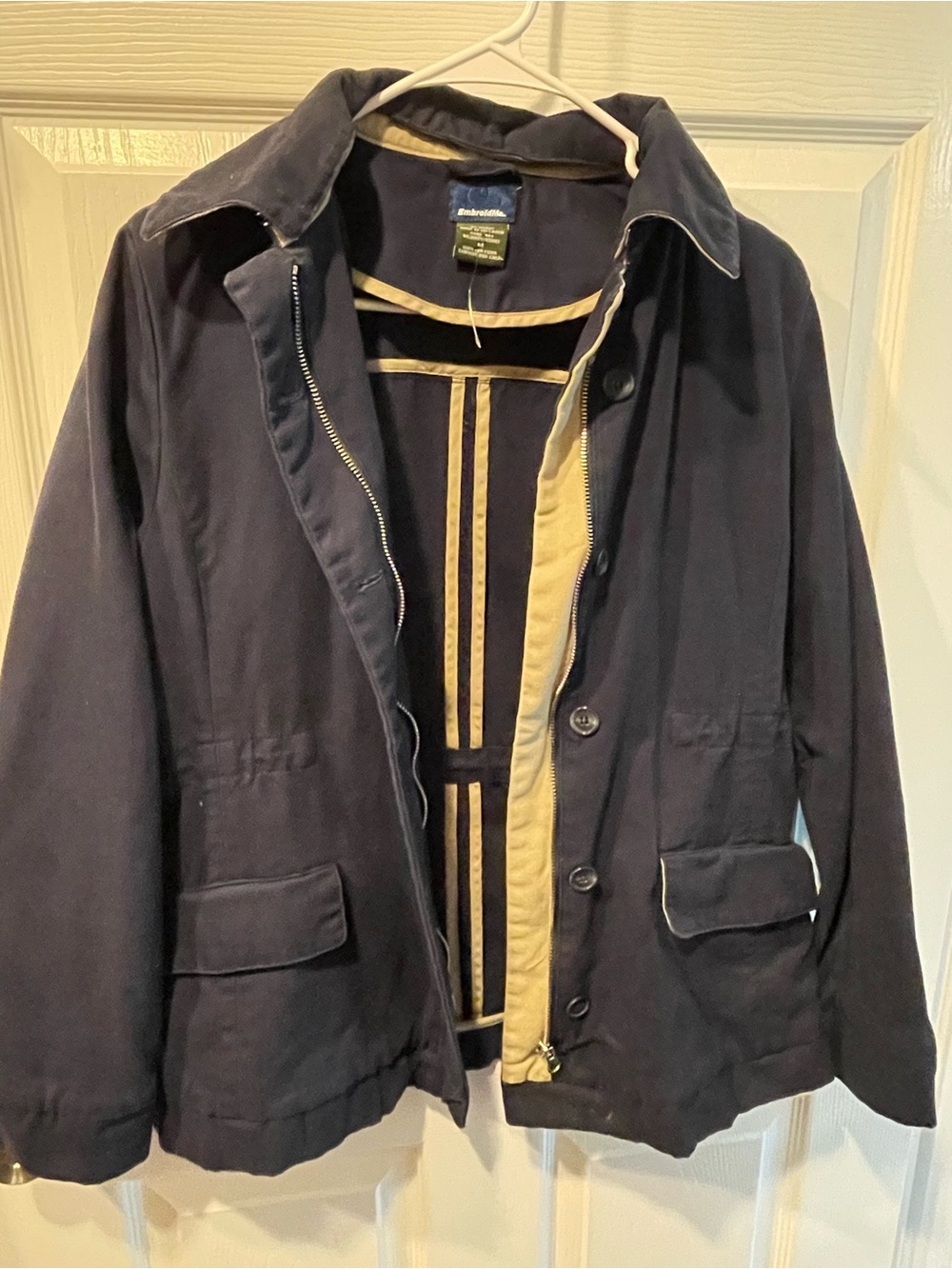 Lightweight Navy Jacket Sz M
